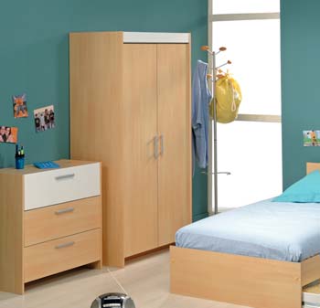 Furniture123 Noodle Teen Wardrobe