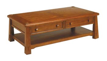 Furniture123 Oriental Shaker Coffee Table