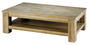 Origin Solid Teak Rectangular Coffee Table