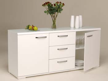 Pia White Sideboard