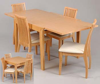 Furniture123 Pisa Extending Dining Set