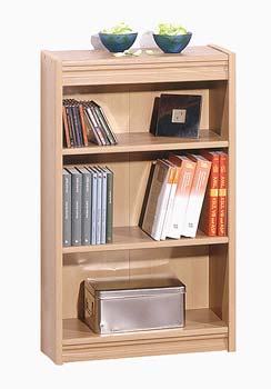 Furniture123 Regent 923 Low Bookcase in Beech