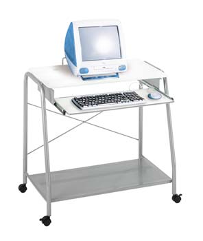 Furniture123 Rhino Glass Workstation 60093