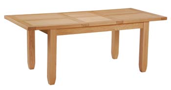 Rhode Oak Extending Dining Table - FREE NEXT DAY