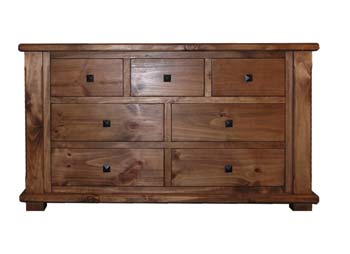 Furniture123 Rudson Rustic 7 Drawer Chest