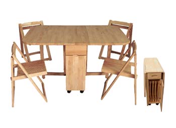 Furniture123 Sadie Butterfly Extending Dining Set