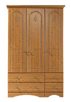 Furniture123 Sheri 3 Door Combi Wardrobe