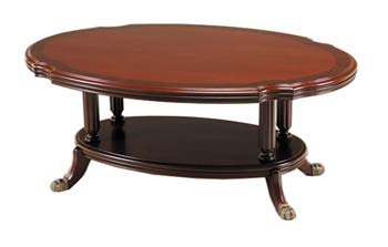 Sherman Coffee Table in Mahogany