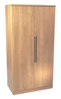 Furniture123 Sherwood Oak Wide 2 Door Wardrobe