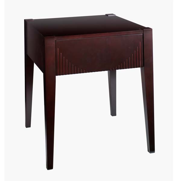 Soko Bamboo Bedside Table in Chocolate