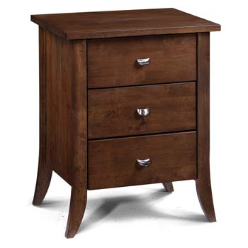 Furniture123 Sumatra 3 Drawer Bedside Chest