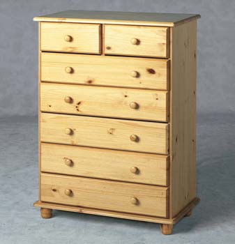 Sun Pine 5 + 2 Drawer Chest