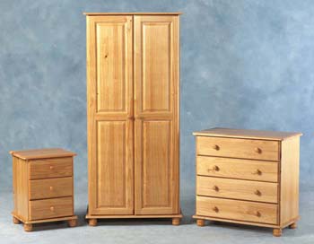 Sun Pine Bedroom Set