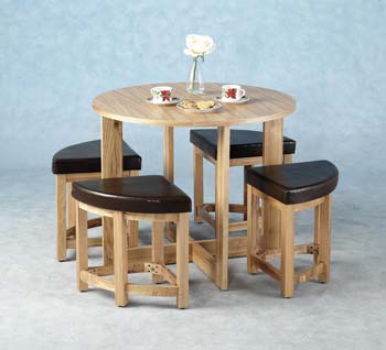 Susie Round Stowaway Dining Set