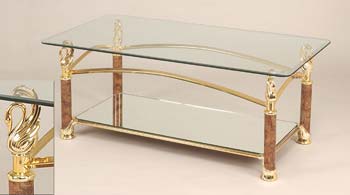 Furniture123 Swan Coffee Table