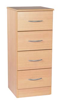 Furniture123 Tara Ramor Narrow 4 Drawer Chest