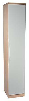 Verona Birch 1 Door Wardrobe