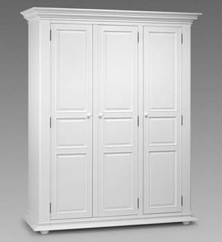 Furniture123 Vianne Triple Wardrobe - FREE NEXT DAY DELIVERY