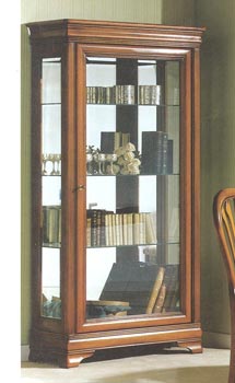 Furniture123 Vivien Glass Vitrine Display Cabinet