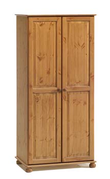 Furniture123 Wessex Pine 2 Door Wardrobe