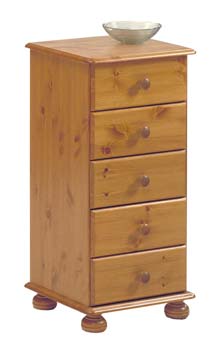 Furniture123 Wessex Pine 5 Drawer Chest