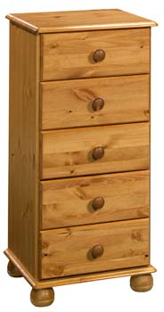 Furniture123 Woking 5 Drawer Narrow Chest