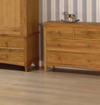 Furniture123 Yale 2 2 Drawer Chest in Oak