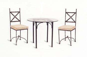 York Circular Dining Set