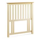 FurnitureToday Alaska Ivory single bed headboard