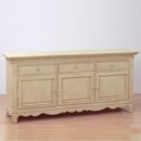 Amaryllis French style low triple sideboard