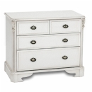 FurnitureToday Amore White 4 Drawer Chest