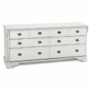 FurnitureToday Amore White 8 Drawer Chest