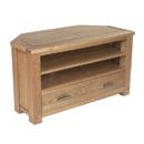 FurnitureToday Antibes light Corner TV stand