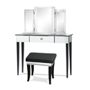 Art Deco Mirrored Dressing Table Set