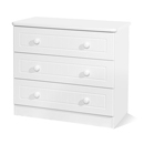 Avimore White 3 Drawer Chest