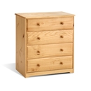 Balmoral Pine 4 Drawer Chest