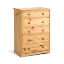 Balmoral Pine 5 Drawer Chest