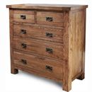 Brooklyn Reclaimed Oak 5 Drawer Chest