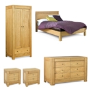 Bruges Oak Bedroom Set