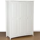 Cameo painted 3 Door Wardrobe