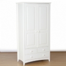 Cameo painted combintation 3 drawer wardrobe 