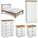 Capri Painted Pine Bedroom Set