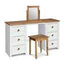 Capri Painted Pine Dressing Table Set