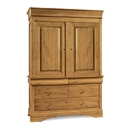 FurnitureToday Chateau Oak Gentlemans Wardrobe