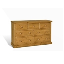 Chunky Pine Kenilworth 7 Drawer Chest