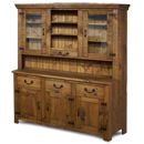 FurnitureToday Chunky Plank Pine Glazed Sideboard Dresser 