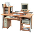 Contempo Workstation with slide Monitor platform