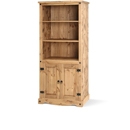 Corona Pine 2 Door Bookcase