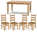 Corona Pine Dining Set