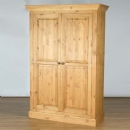 Cotswold Pine 4ft Full Hanging Wardrobe